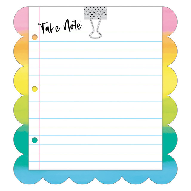 CARSON DELLOSA EDUCATION Happily Ever Elementary Creatively Inspired Take Note Notepad, 5.75" x 6.25"