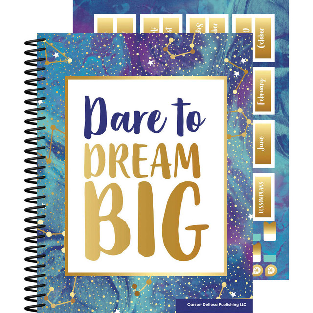 CARSON DELLOSA EDUCATION Carson Dellosa Education Galaxy Teacher Planner Plan Book