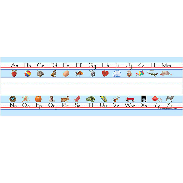 CARSON DELLOSA EDUCATION Carson Dellosa Education Alphabet Nameplates, Grade PK-5, Pack of 36
