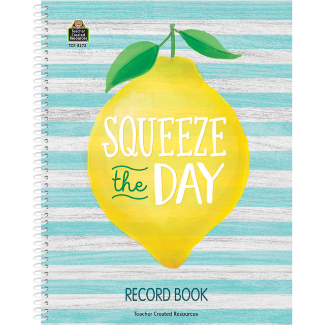 TEACHER CREATED RESOURCES Teacher Created Resources® Lemon Zest Record Book