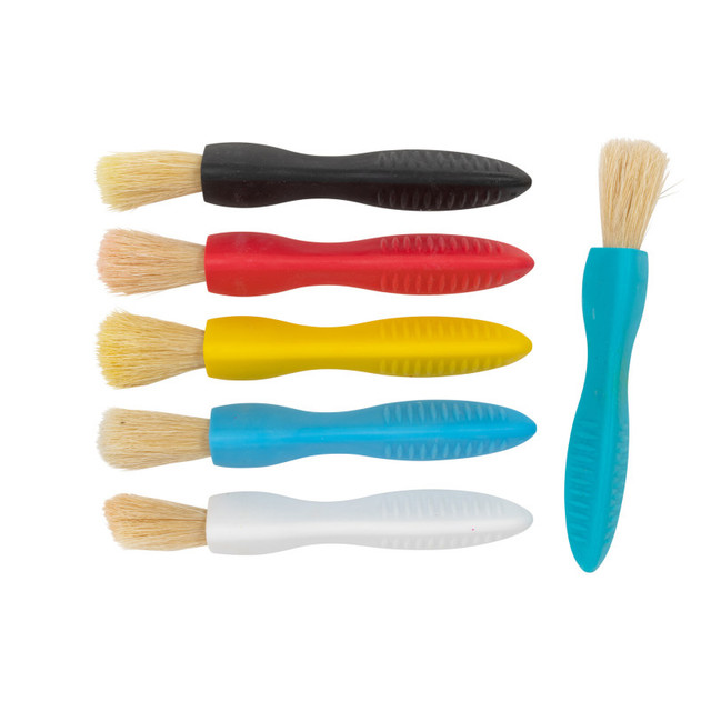 LEARNING ADVANTAGE READY 2 LEARN™ Triangle Grip Paint Brushes - 1 Size - Set of 6