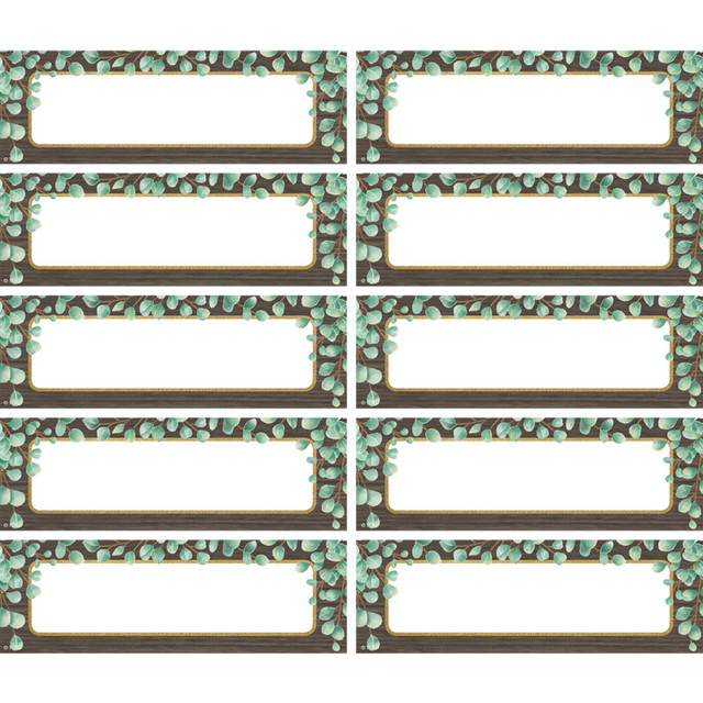 TEACHER CREATED RESOURCES Teacher Created Resources® Eucalyptus Labels Magnetic Accents, Pack of 20