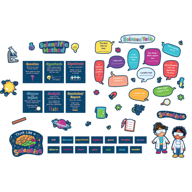 TEACHER CREATED RESOURCES Teacher Created Resources® Science Talk Bulletin Board Set, 60 Pieces