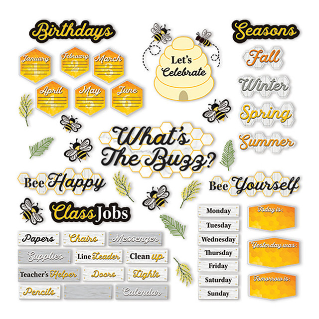 EUREKA Eureka® The Hive Classroom Organization Bulletin Board Set