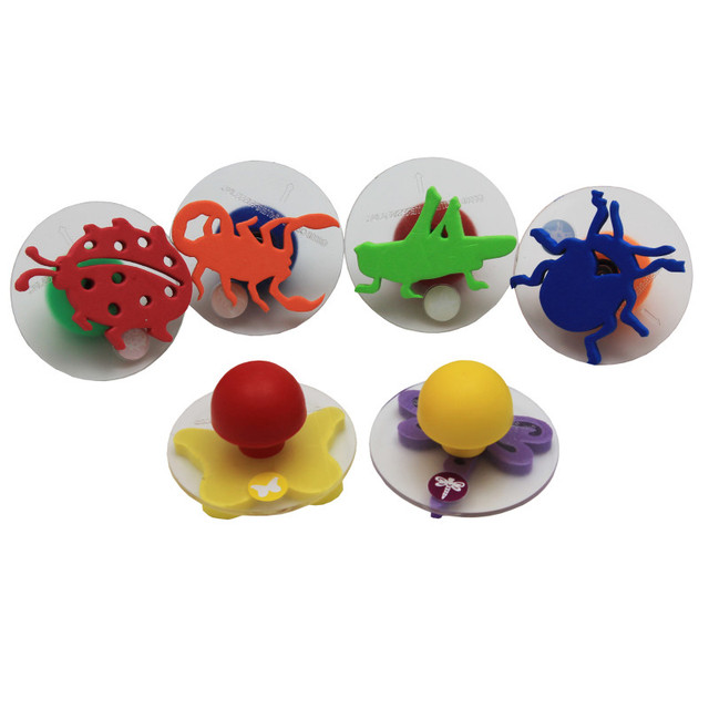 LEARNING ADVANTAGE READY 2 LEARN™ Giant Stampers - Insects - Set 1 - Set of 6