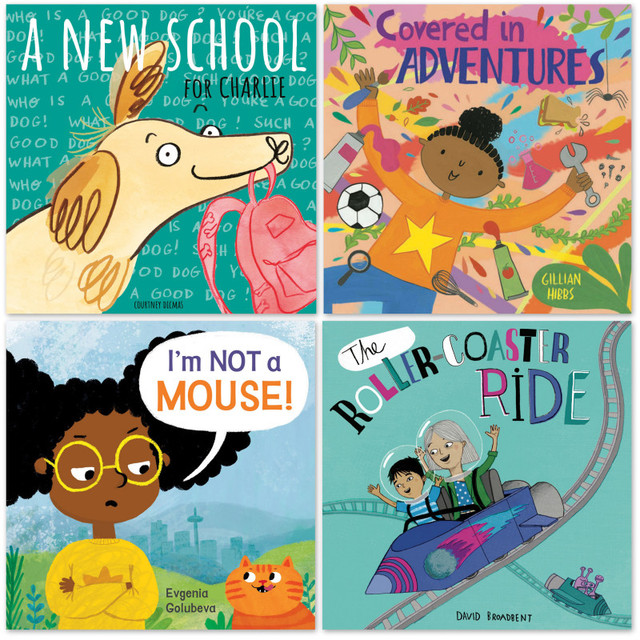 CHILDS PLAY BOOKS Child's Play Books Becoming Resilient Books, Set of 4