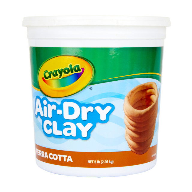 CRAYOLA LLC Crayola® Air-Dry Clay, 5 lb. Tub, Terra Cotta
