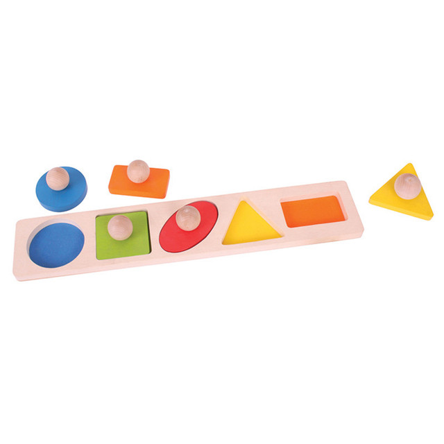 BIGJIGS TOYS Bigjigs® Toys Shape Matching Puzzle