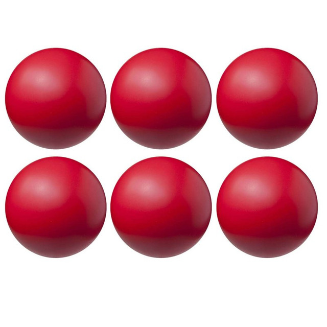 CHAMPION SPORTS Champion Sports High Density Coated 4" Foam Ball, Pack of 6