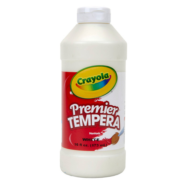 CRAYOLA LLC Crayola® Premier Tempera Paint 16 oz, White
