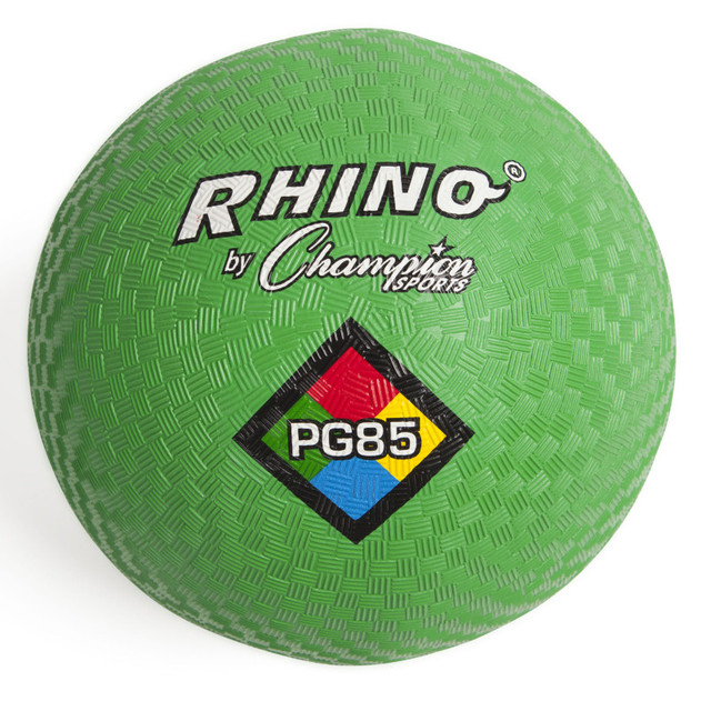 CHAMPION SPORTS Champion Sports Playground Ball, 8-1/2", Green