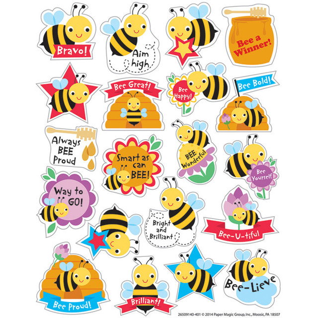 EUREKA Eureka® Honey Scented Stickers, Pack of 80