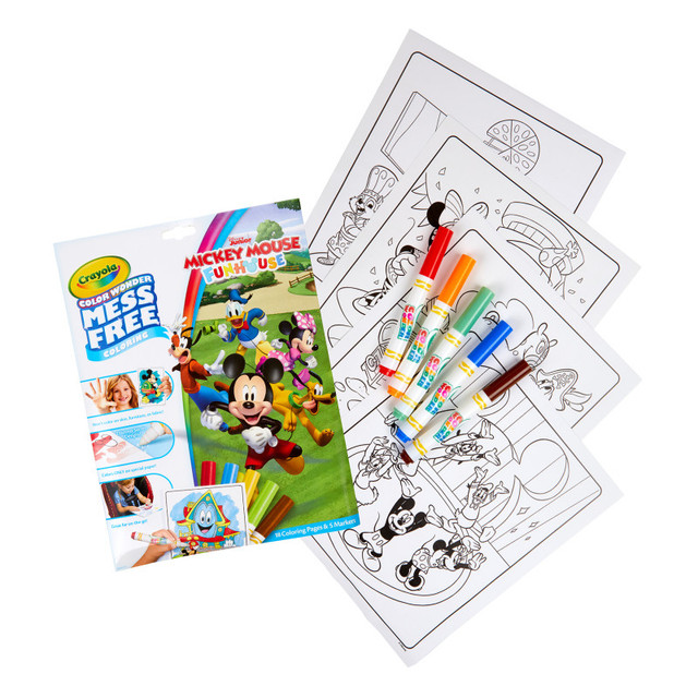CRAYOLA LLC Crayola® Color Wonder® Coloring Pad & Markers, Mickey