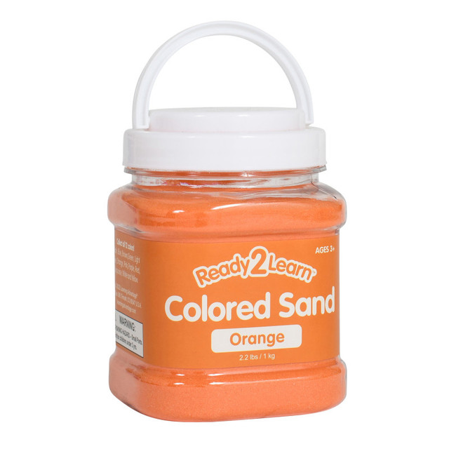 LEARNING ADVANTAGE READY 2 LEARN™ Colored Sand - Orange - 2.2 Pounds