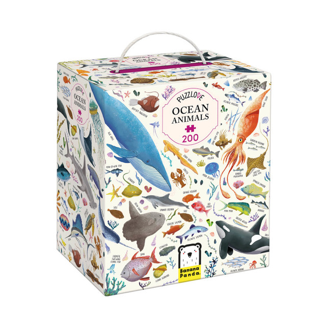 BANANA PANDA Banana Panda Puzzlove, Ocean Animals, Ages 7+