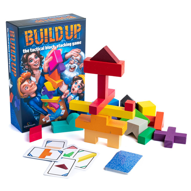 CONTINUUM GAMES Continuum Games Build Up Block Stacking Game