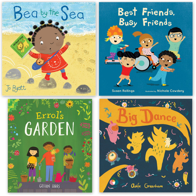 CHILDS PLAY BOOKS Child's Play Books Friendship and Community Books, Set of 4