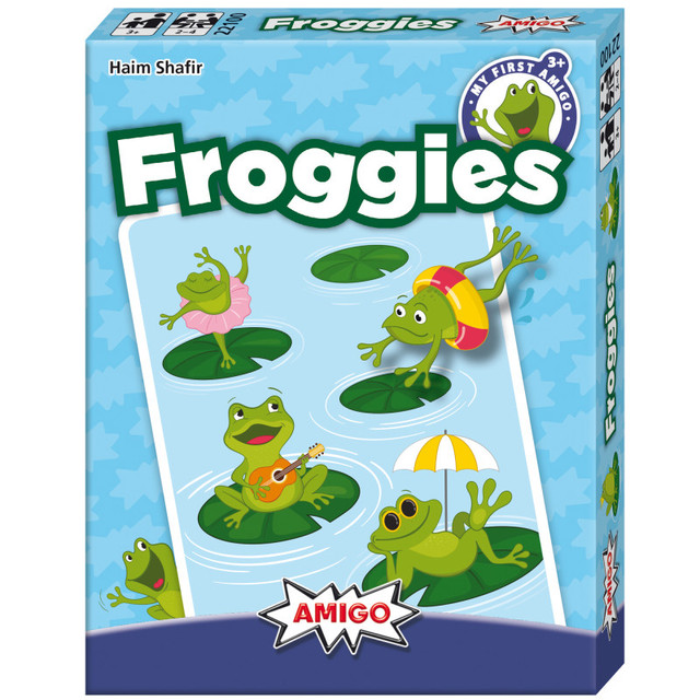 AMIGO GAMES INC AMIGO Games My First AMIGO Card Game: Froggies