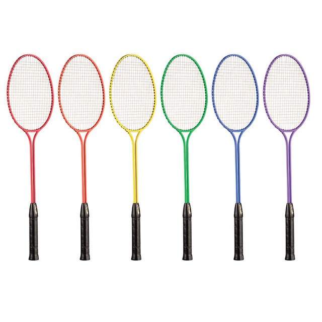 CHAMPION SPORTS Champion Sports Tempered Steel Twin Shaft Badminton Racket Set