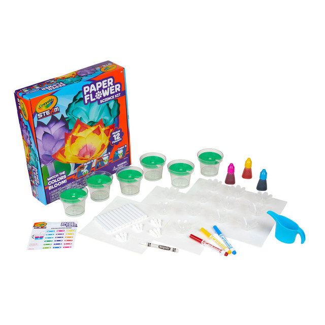 CRAYOLA LLC Crayola® STEAM Paper Flower Science Kit CRAYOLA LLC Crayola® STEAM Paper Flower Science Kit