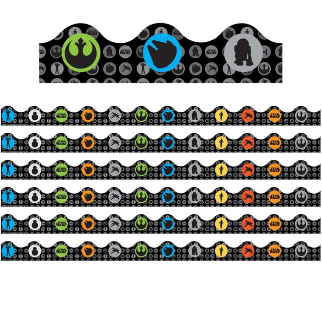 EUREKA Eureka® Star Wars™ - Super Troopers Deco Trim®, 37 Feet Per Pack, 6 Packs
