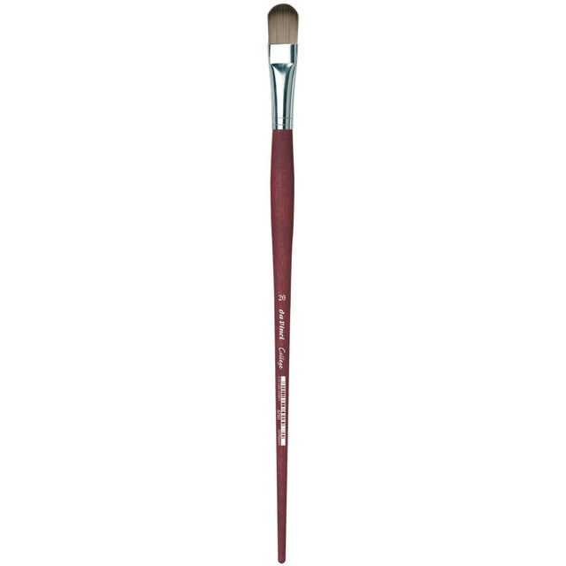 GREGORY DANIELS FINE ARTS INC da Vinci COLLEGE Student Brush, Synthetic, Acrylic & Oil, Filbert, Series 8750, Size 20