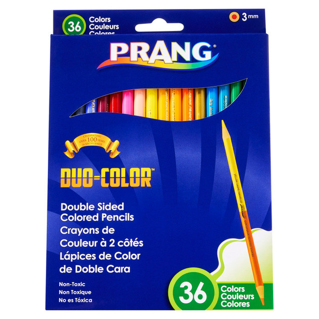 DIXON TICONDEROGA CO Prang® Duo Colored Pencils, 36 Color Set