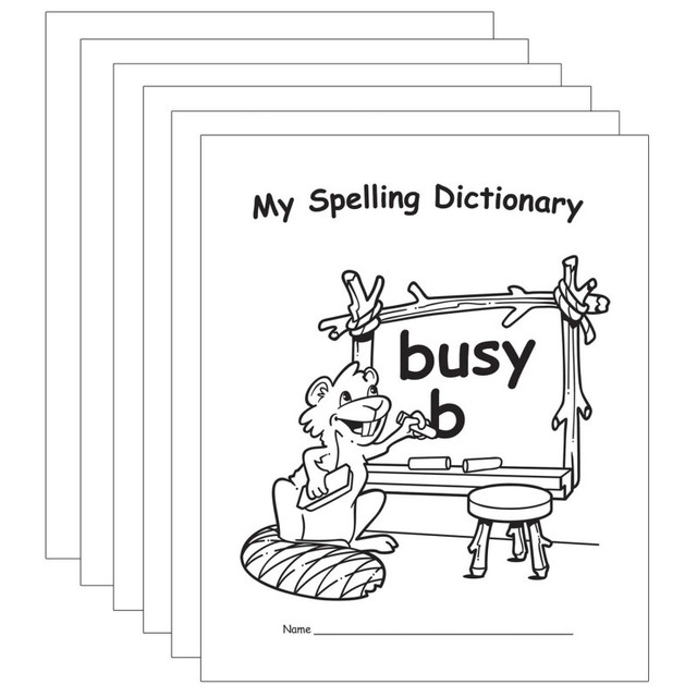 TEACHER CREATED RESOURCES Edupress™ My Own Books™ My Spelling Dictionary, Pack of 6