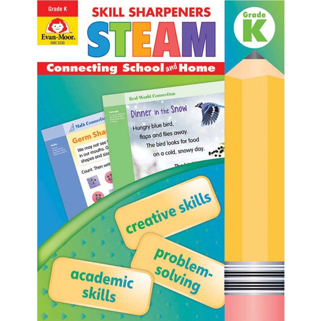 EVAN-MOOR Evan-Moor Educational Publishers Skill Sharpeners STEAM, Grade K