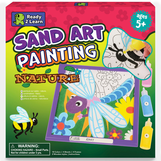 LEARNING ADVANTAGE READY 2 LEARN™ Sand Art Painting, Nature