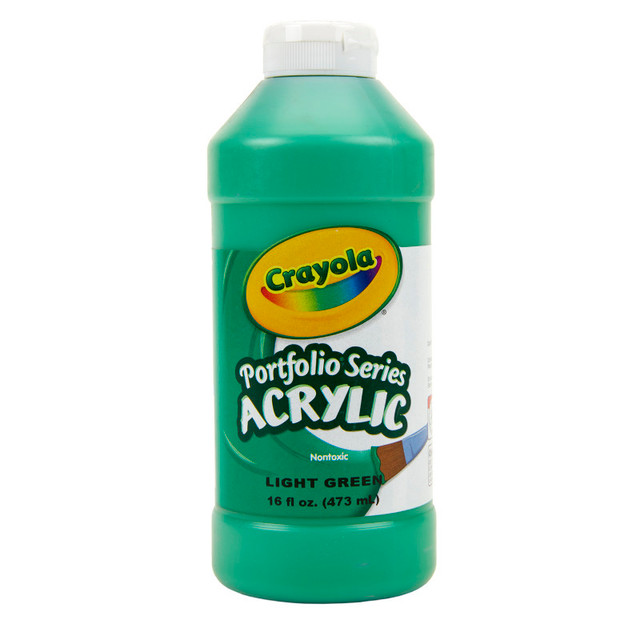 CRAYOLA LLC Crayola® Portfolio Series Acrylic Paint, 16 oz., Light Green
