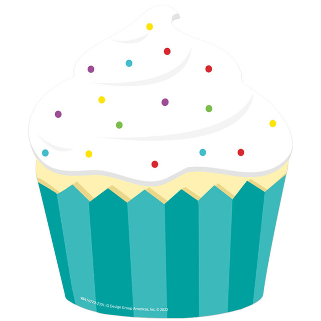 EUREKA Eureka® Cupcake Paper Cut-Outs, Pack of 36