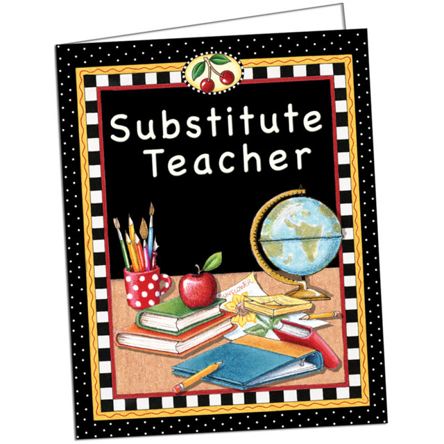 TEACHER CREATED RESOURCES Teacher Created Resources® Mary Engelbreit Substitute Teacher Pocket Folder