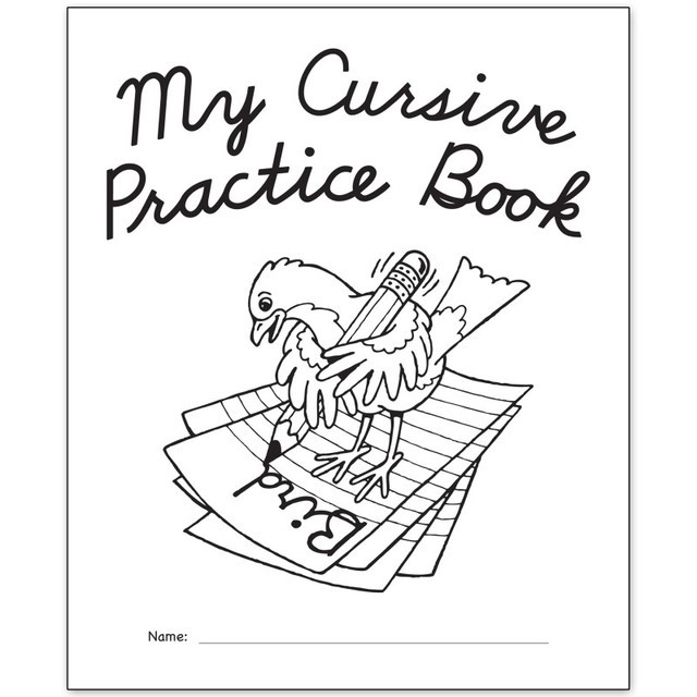 TEACHER CREATED RESOURCES Teacher Created Resources® My Own Books™: My Cursive Practice Book, 25-Pack