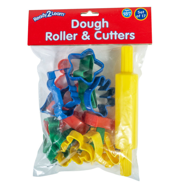 LEARNING ADVANTAGE READY 2 LEARN™ Dough Roller & Cutters - Set of 17