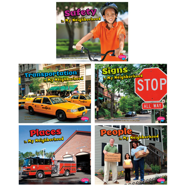 CAPSTONE / COUGHLAN PUB Capstone Publishing My Neighborhood Book Set, Set of 5