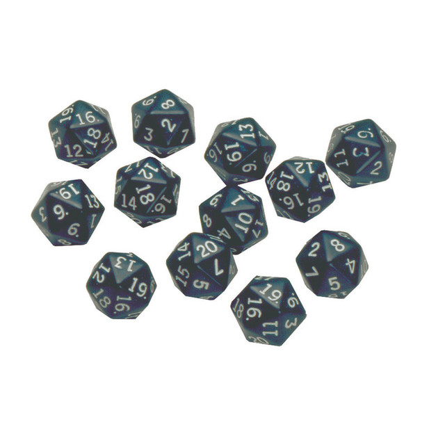 LEARNING ADVANTAGE Learning Advantage® Polyhedra Dice - 20 Sides - Set of 12