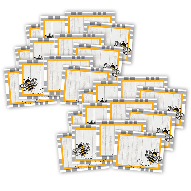 EUREKA Eureka® The Hive Self-Adhesive Name Tags, 40 Per Pack, 6 Packs