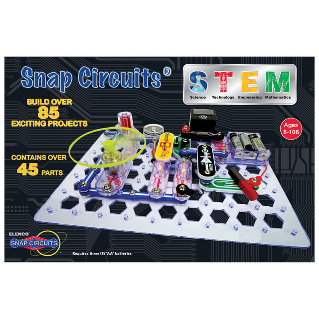 ELENCO ELECTRONICS Snap Circuits® STEM Circuit Building Set