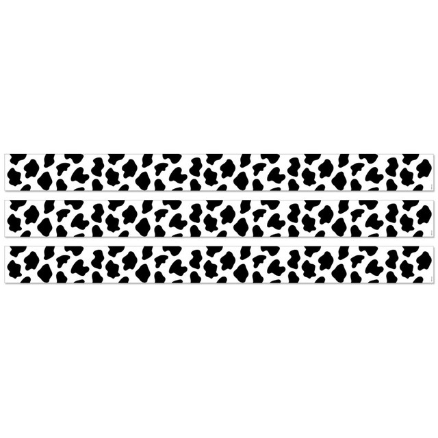 CREATIVE TEACHING PRESS Creative Teaching Press® Cow Print EZ Border, 48 Feet Per Pack, 3 Packs