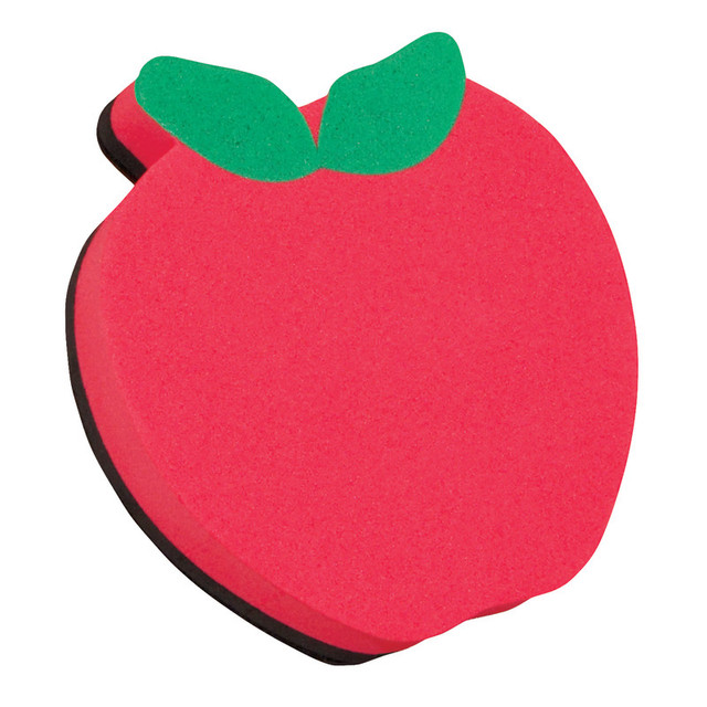 ASHLEY PRODUCTIONS Ashley Productions® Magnetic Whiteboard Eraser, Apple