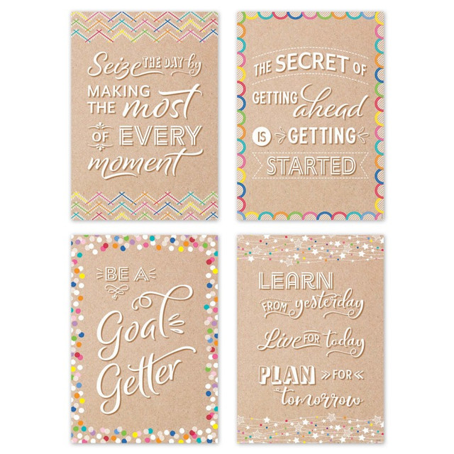 CREATIVE TEACHING PRESS Creative Teaching Press® Krafty Pop Inspire U 4-Poster Pack