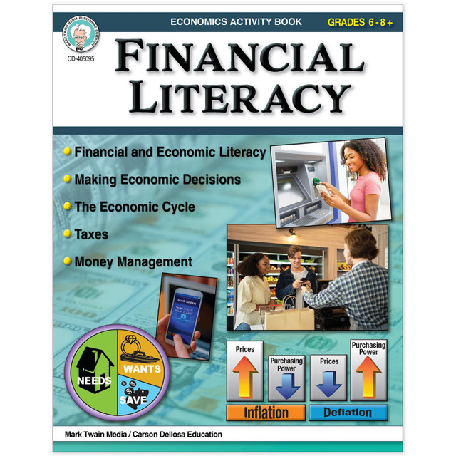 CARSON DELLOSA EDUCATION Mark Twain Media Financial Literacy
