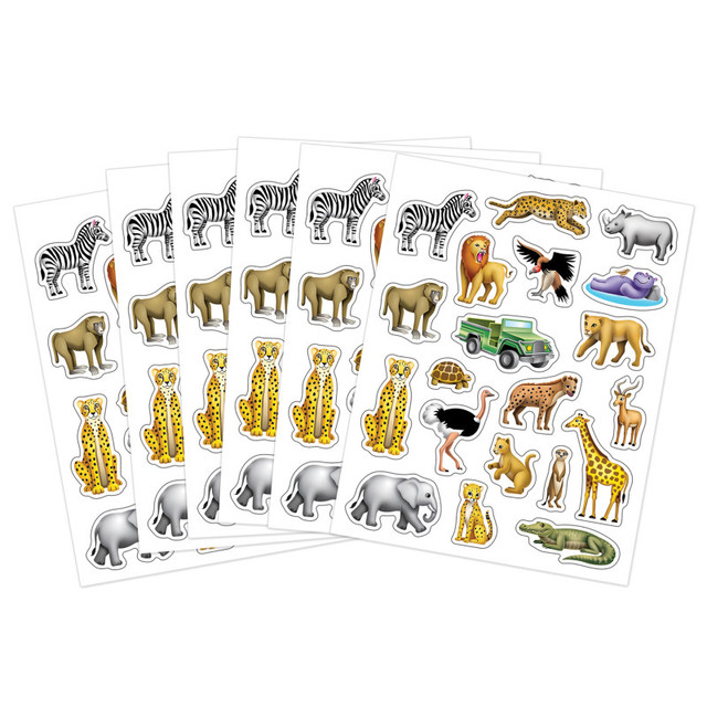 TEACHER CREATED RESOURCES Teacher Created Resources® Safari Stickers, Pack of 120
