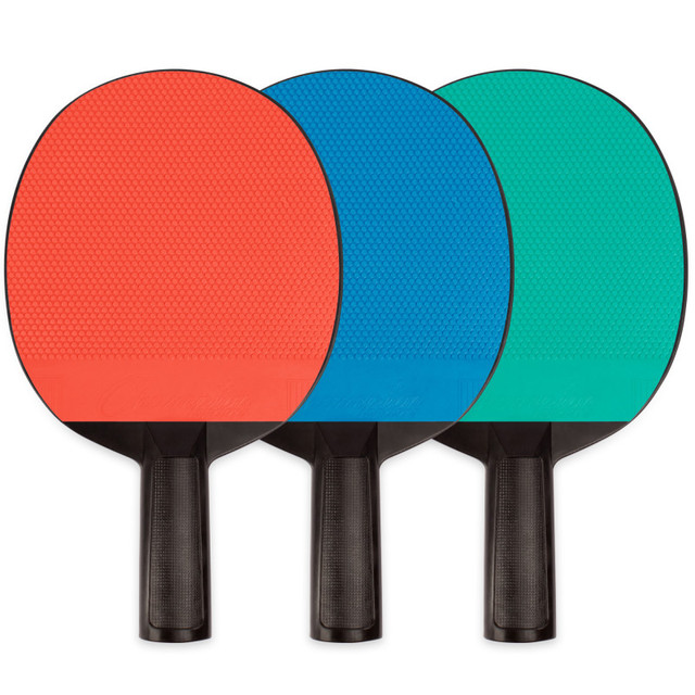 CHAMPION SPORTS Champion Sports Plastic Rubber Face Table Tennis Paddle