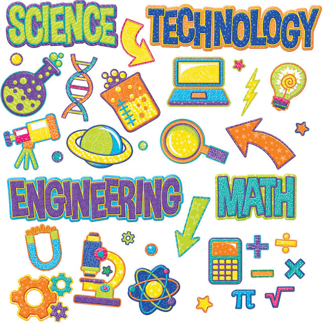 EUREKA Eureka® Color My World STEM Mini Bulletin Board Set