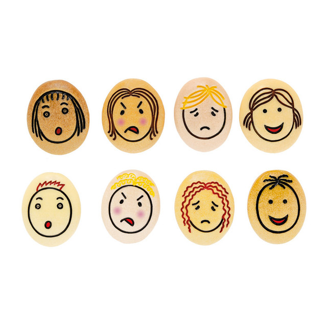 YELLOW DOOR US LLC Yellow Door Jumbo Emotion Stone, Pack of 8