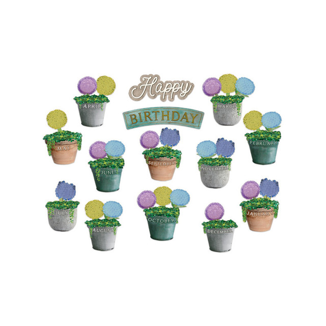 EUREKA Eureka® Curiosity Garden Birthday Mini Bulletin Board Set