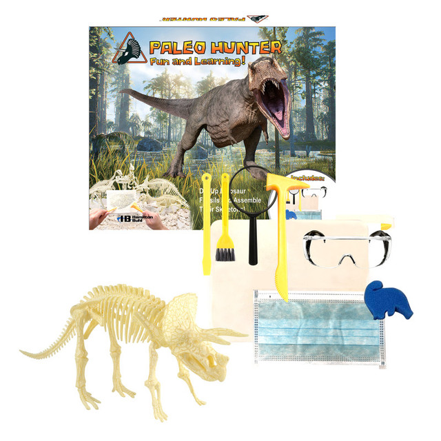 HAMILTON ELECTRONICS VCOM HamiltonBuhl® Paleo Hunter™ Dig Kit for STEAM Education - Triceratops Rex