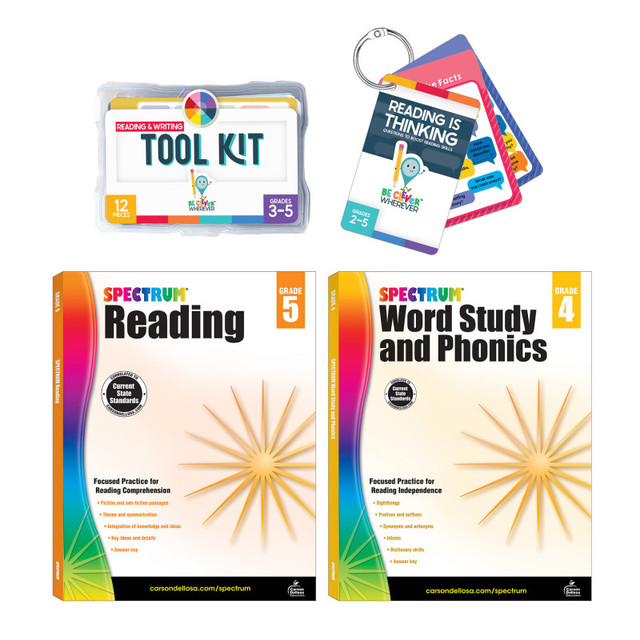 CARSON DELLOSA EDUCATION Carson Dellosa Education Student Literacy Bundle for Grade 4